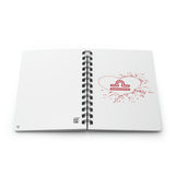 LIBRA RED SPIRAL BOUND JOURNAL