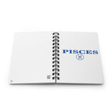 PISCES WATER SPIRAL BOUND JOURNAL