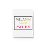 MELANIN MADE ARIES HARD BACKED JOURNAL