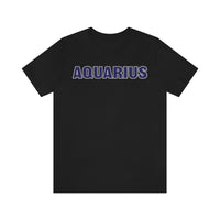 AQUARIUS BLUE T SHIRT