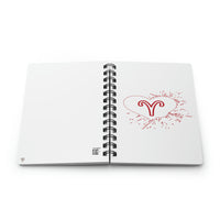 ARIES RED SPIRAL BOUND JOURNAL