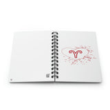 ARIES RED SPIRAL BOUND JOURNAL