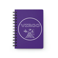 VIRGO SIGN SPIRAL BOUND JOURNAL