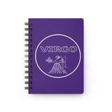 VIRGO SIGN SPIRAL BOUND JOURNAL