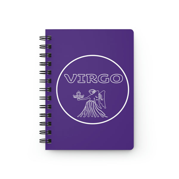 VIRGO SIGN SPIRAL BOUND JOURNAL