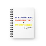 HYDRATED CANCER SPIRAL BOUND JOURNAL