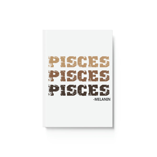 PISCES MELANIN HARD BACKED JOURNAL