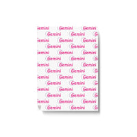 GEMINI CIRCLE HARD BACKED JOURNAL