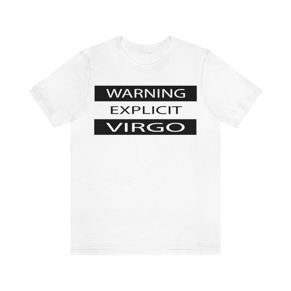 WARNING VIRGO T SHIRT