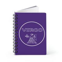 VIRGO SIGN SPIRAL BOUND JOURNAL