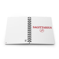 SAGITTARIUS FIRE SPIRAL BOUND JOURNAL