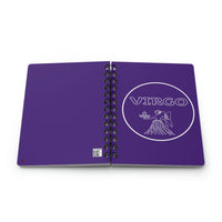 VIRGO SIGN SPIRAL BOUND JOURNAL