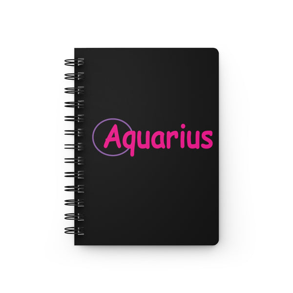 AQUARIUS CIRCLE SPIRAL BOUND JOURNAL