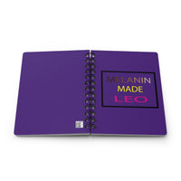 MELANIN MADE LEO SPIRAL BOUND JOURNAL