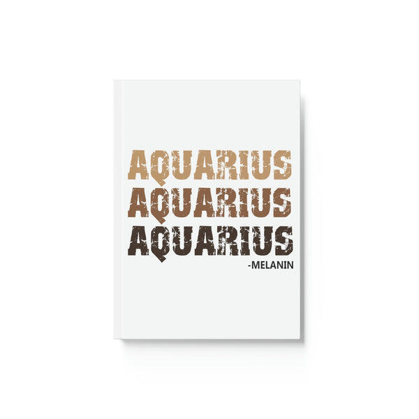 AQUARIUS MELANIN HARD BACKED JOURNAL