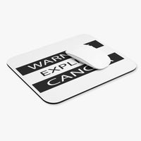 WARNING EXPLICIT CANCER MOUSEPAD (Rectangle)