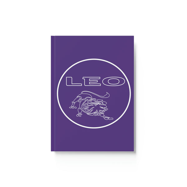 LEO SIGN HARD BACKED JOURNAL