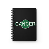 CANCER GREEN SPIRAL BOUND JOURNAL