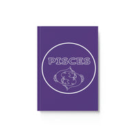 PISCES SIGN HARD BACKED JOURNAL