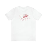 SAGITTARIUS RED T SHIRT