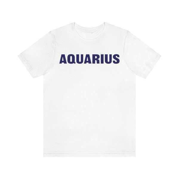 AQUARIUS BLUE T SHIRT