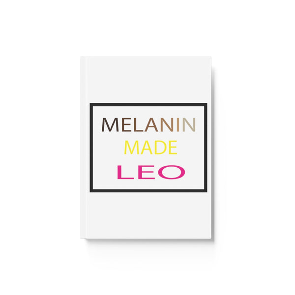 MELANIN MADE LEO HARD BACKED JOURNAL