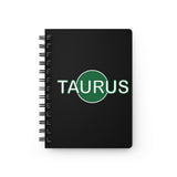 TAURUS GREEN SPIRAL BOUND JOURNAL