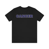 CANCER BLUE T SHIRT