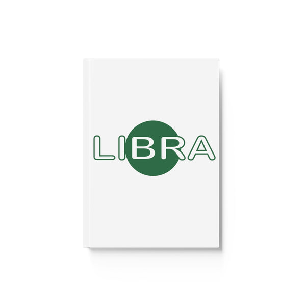 LIBRA GREEN HARD BACKED JOURNAL