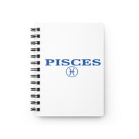 PISCES WATER SPIRAL BOUND JOURNAL