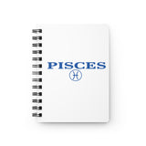 PISCES WATER SPIRAL BOUND JOURNAL