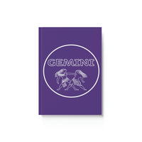 GEMINI SIGN HARD BACKED JOURNAL