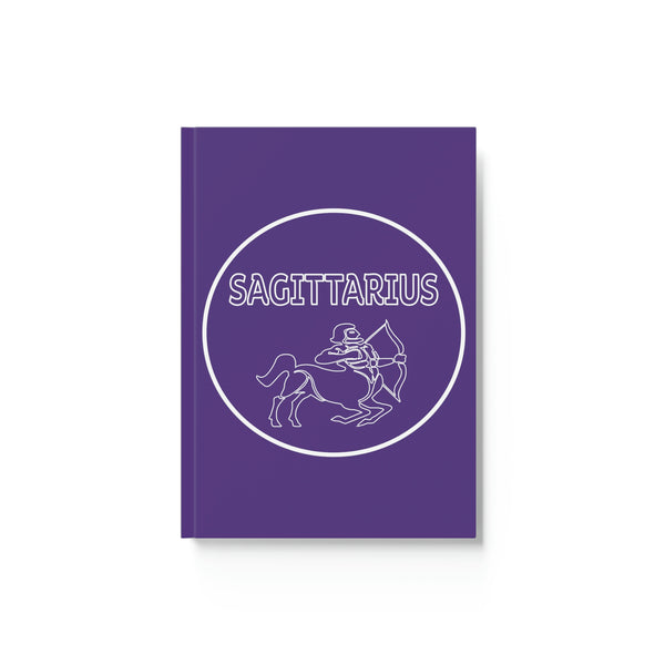 SAGITTARIUS SIGN HARD BACKED JOURNAL