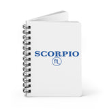 SCORPIO WATER SPIRAL BOUND JOURNAL