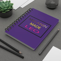 MELANIN MADE LEO SPIRAL BOUND JOURNAL