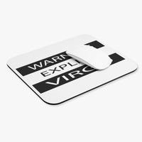 WARNING EXPLICIT VIRGO MOUSEPAD (Rectangle)